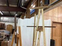 (2) ART EASELS - HAVE BEEN MODIFIED