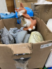 Box of yard ornaments - 2