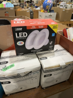 Three boxes of speaker lights