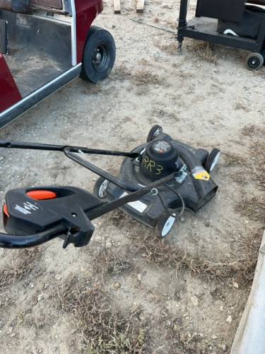 Black & Decker electric lawnmower