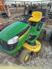 John Deere riding lawnmower with bagger ( no bags ) - 2