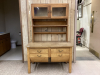 ANTIQUE BAKERS HUTCH - 2 PIECE