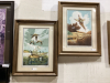 2 FRAMED PRINTS - BIRDS IN FLIGHT