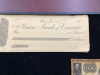 ANTIQUE CHEQUE - UNION BANK OF CANADA - MOOSE JAW SASK + BANK OF UNITED STATES 1000 DOLLARS PROMISSARY NOTE? - 2