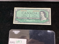 CANADA 1954 ONE DOLLAR BILL