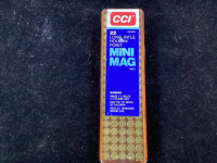 100 LIVE ROUNDS CCI 22 LONG RIFLE HOLLOW POINT MINI MAG