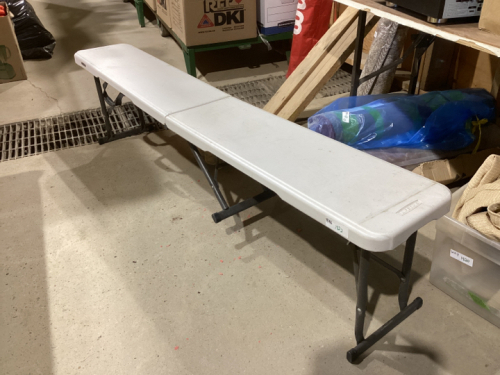 "LIFETIME" FOLDING BENCH