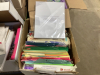 CART FULL OF COPY PAPER, SHIPPING LABELS, SMALL BOXES, STENCILS, - 3