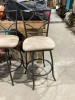 (3) COUNTER HEIGHT STOOLS - 2