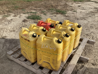 (7) DIESEL & (1) GAS JERRY CANS