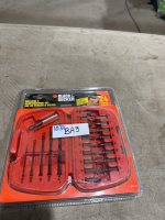 Black & Decker drill and screwdrivers set