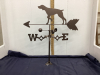 WEATHER VANE W/ HUNTING DOG