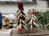 (2) HAND MADE BIRCH "CHRISTMAS" TREES