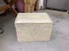 VINTAGE STORAGE OTTOMAN