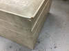 VINTAGE STORAGE OTTOMAN - 5