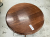 ROUND WOOD SIDE TABLE - 2