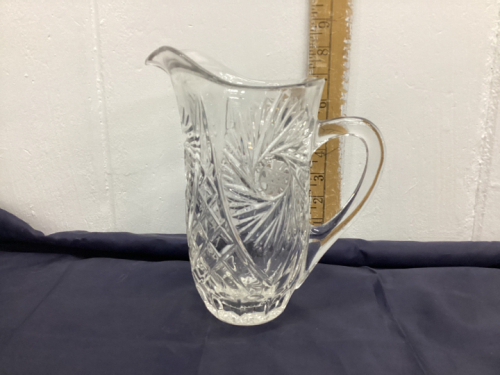 PINWHEEL CRYSTAL PITCHER