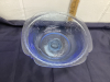 DEPRESSION GLASS? BOWL - LIGHT BLUE - 2