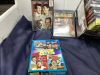 BOX W/ DVD'S, CD'S, VHS - 2