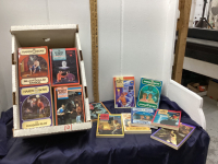 BOX OF SOFT COVER HARDY BOY BOOKS