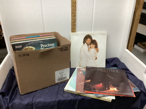 BOX W/ RECORDS