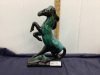 BMP POTTERY REARING HORSE - UNMARKED