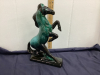 BMP POTTERY REARING HORSE - UNMARKED - 2