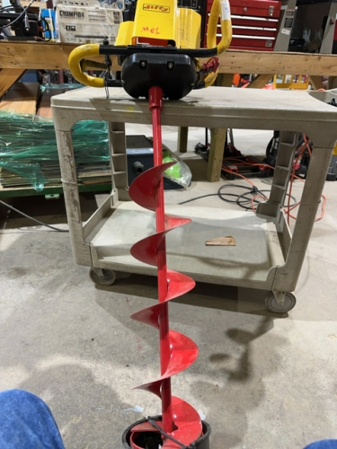 Jiffy ice auger