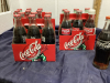 FULL COCA-COLA CLASSIC POP BOTTLES...INCLUDES (1) PEPSI - 2