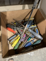 Box of miscellaneous tools