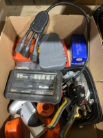 Box of miscellaneous tools, and supply