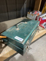 Steel toolbox and contents