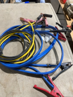 Two sets light duty booster cables