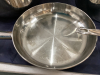 STAINLESS STEEL STOCK POT, (3) FRY PANS, POT - 2