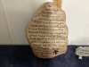 (2) ROCKS W/ SAYINGS - THE LORD'S PRAYER & INSPIRATIONAL - 2