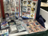 BOXFUL OF SPORTS TRADING CARDS - MOSTLY HOCKEY -INCLUDES LARGER SIZED "WINTER CLASSIC" CARDS IN CASES - 5