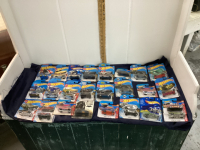 SMALL BOX OF NEW HOT WHEELS CARS