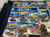 SMALL BOX OF NEW HOT WHEELS CARS - 4