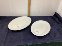 (2) MEDALTA PLATTERS - 2 DIFFERENT SIZES