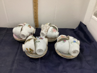 (16) TEA CUPS & SAUCERS