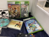 SMALL BOX W/ XBOX GAMES, CONTROLLER (NO CORDS), CD'S, MOVIE POSTERS - 3