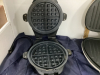 LARGE GEORGE FOREMAN GRILL & HAMILTON BEACH WAFFLE IRON - 2