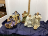 CREPE STYLE NATIVITY SET