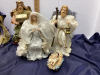 CREPE STYLE NATIVITY SET - 2