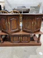 Coffee table and two end tables