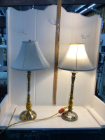 PAIR OF TABLE LAMPS