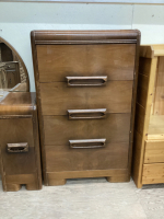 VINTAGE 4- DRAWER DRESSER