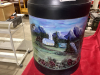 LARGE CREAM CAN WITH PAINTED MURAL - 3