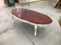 WOOD COFFEE TABLE - TWO TONE