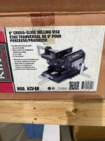 King 6 inch cross slide milling vice